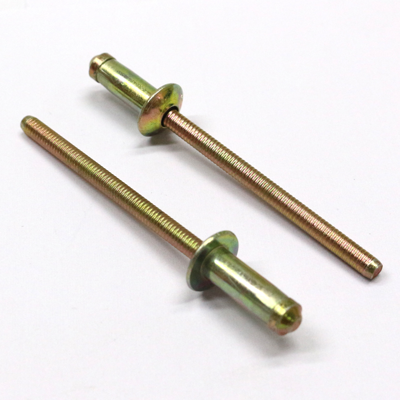 海马圆头铁镀锌拉钉